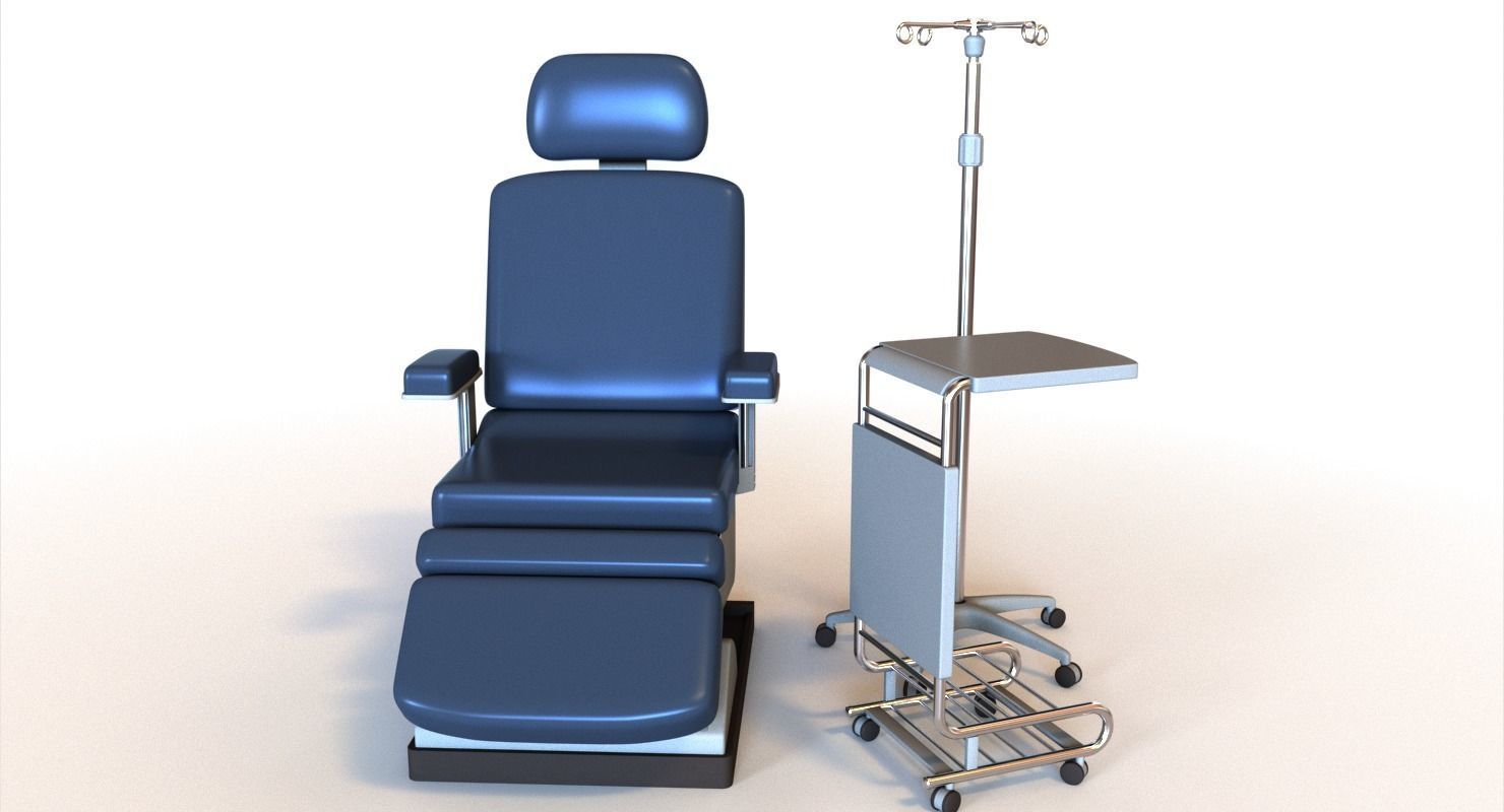Medical Chair 3D model_1