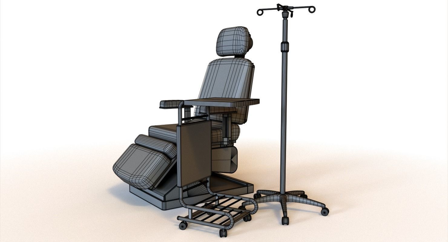 Medical Chair 3D model_19