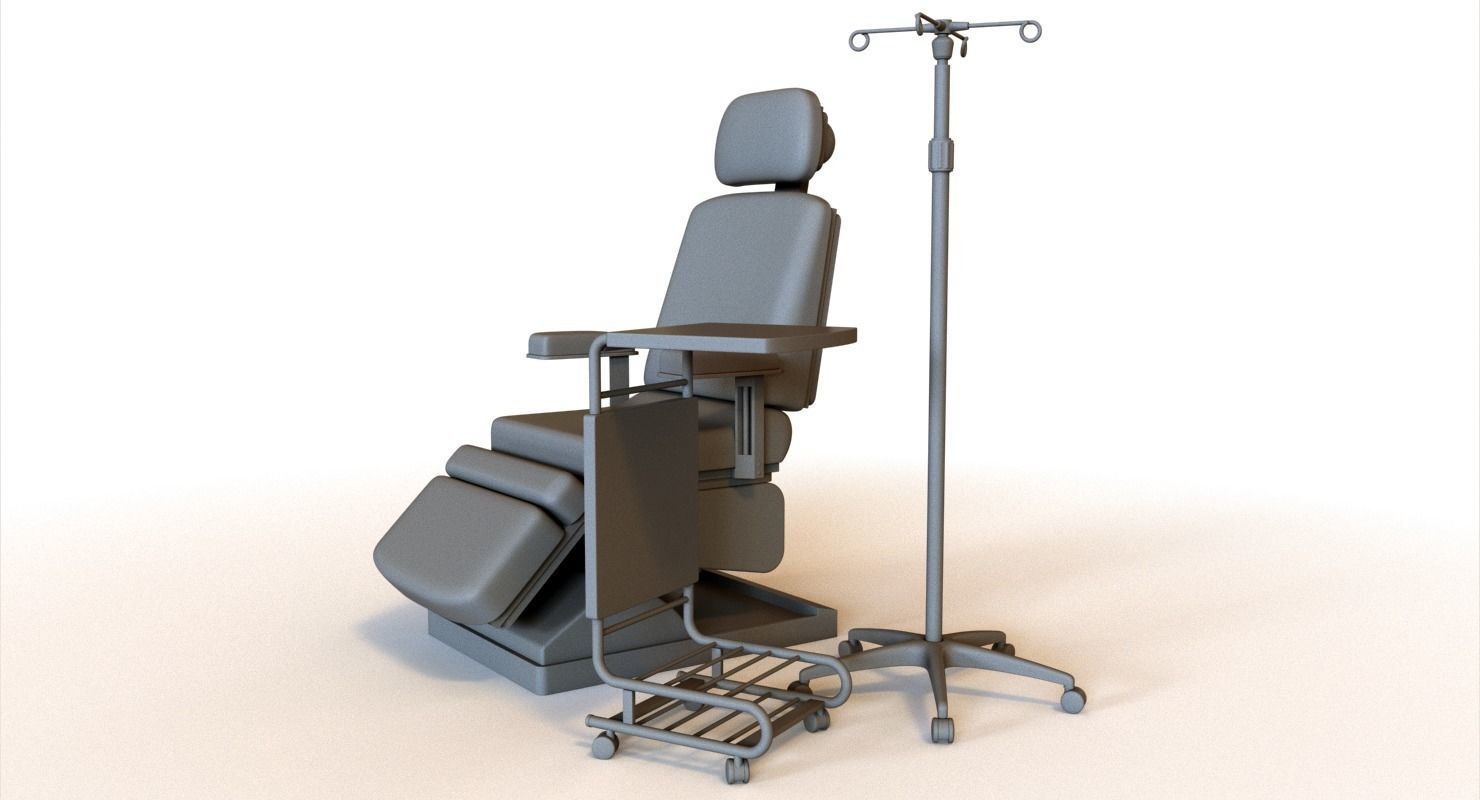 Medical Chair 3D model_20