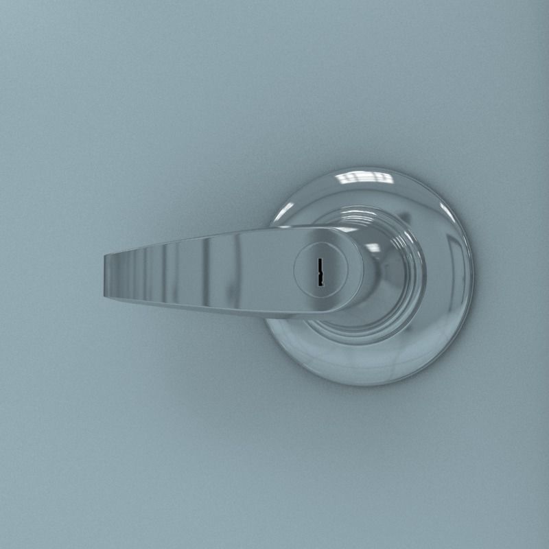 Matrix Hallway 3D model_8