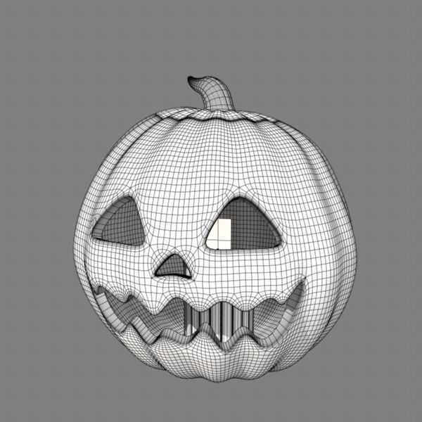 Jack O Lantern 3D model_14