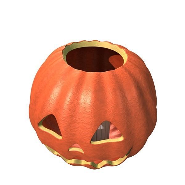 Jack O Lantern 3D model_2