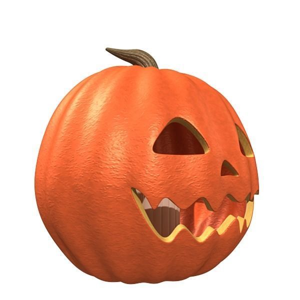 Jack O Lantern 3D model_5