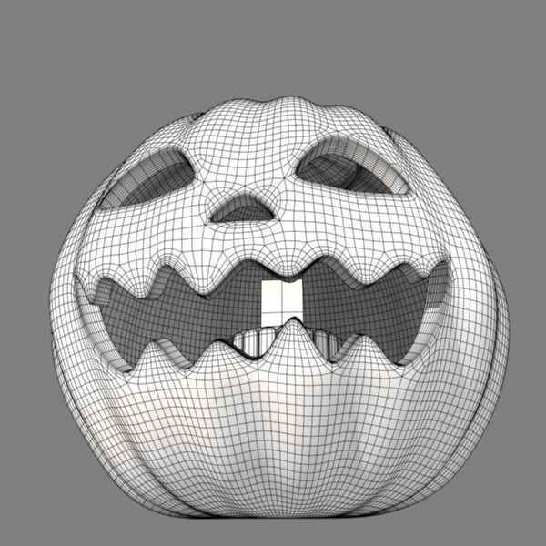 Jack O Lantern 3D model_11