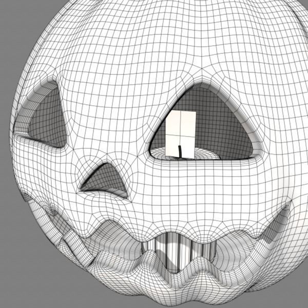 Jack O Lantern 3D model_12