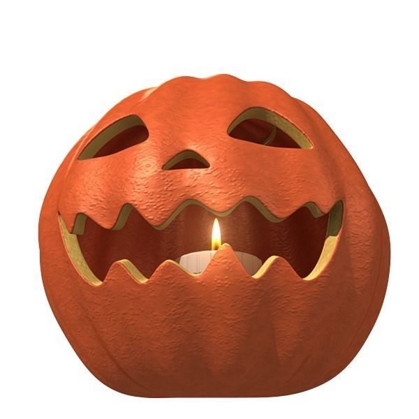 Jack O Lantern 3D model_3