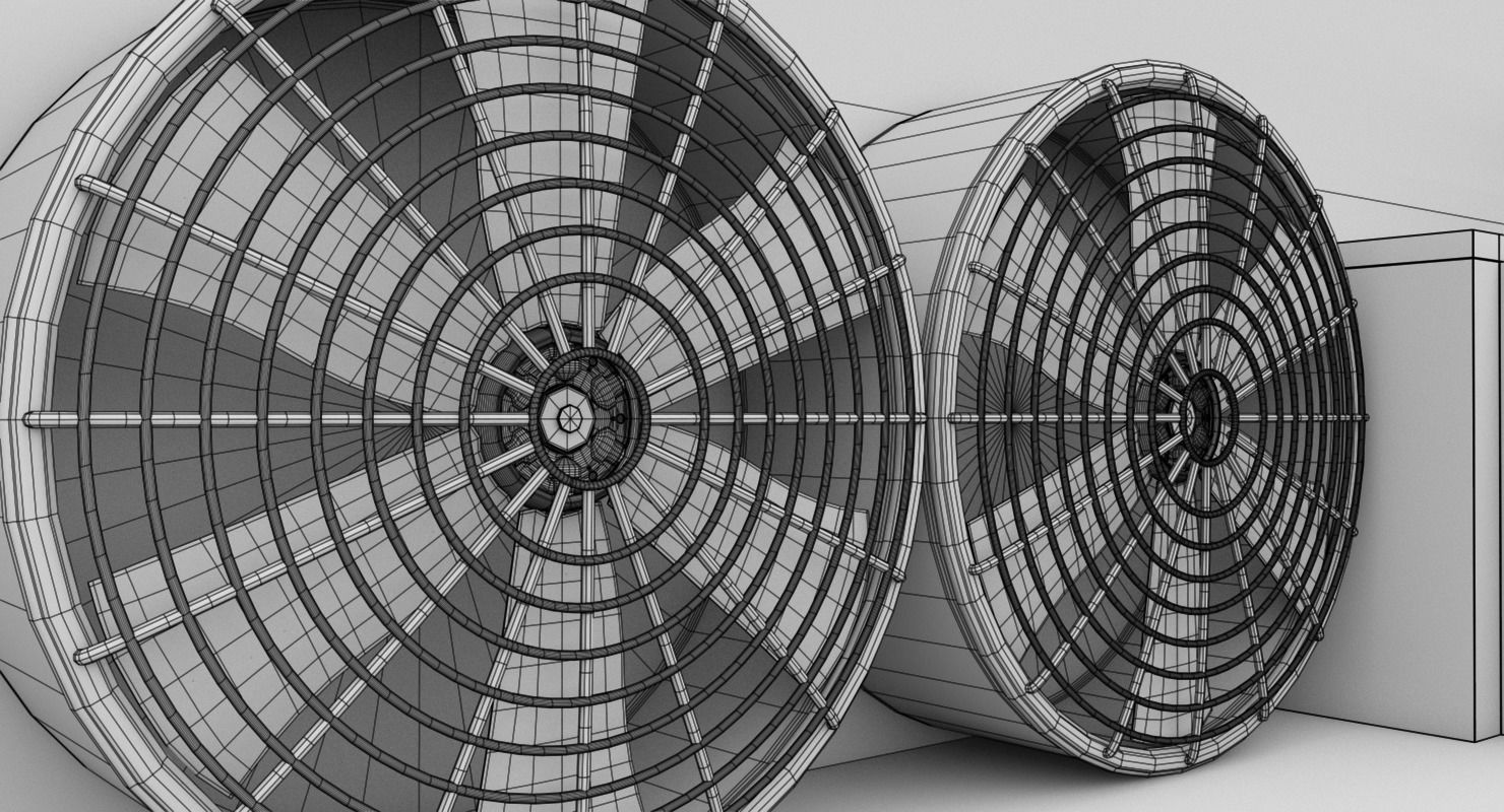 Interior Factory Scene 3D model_23