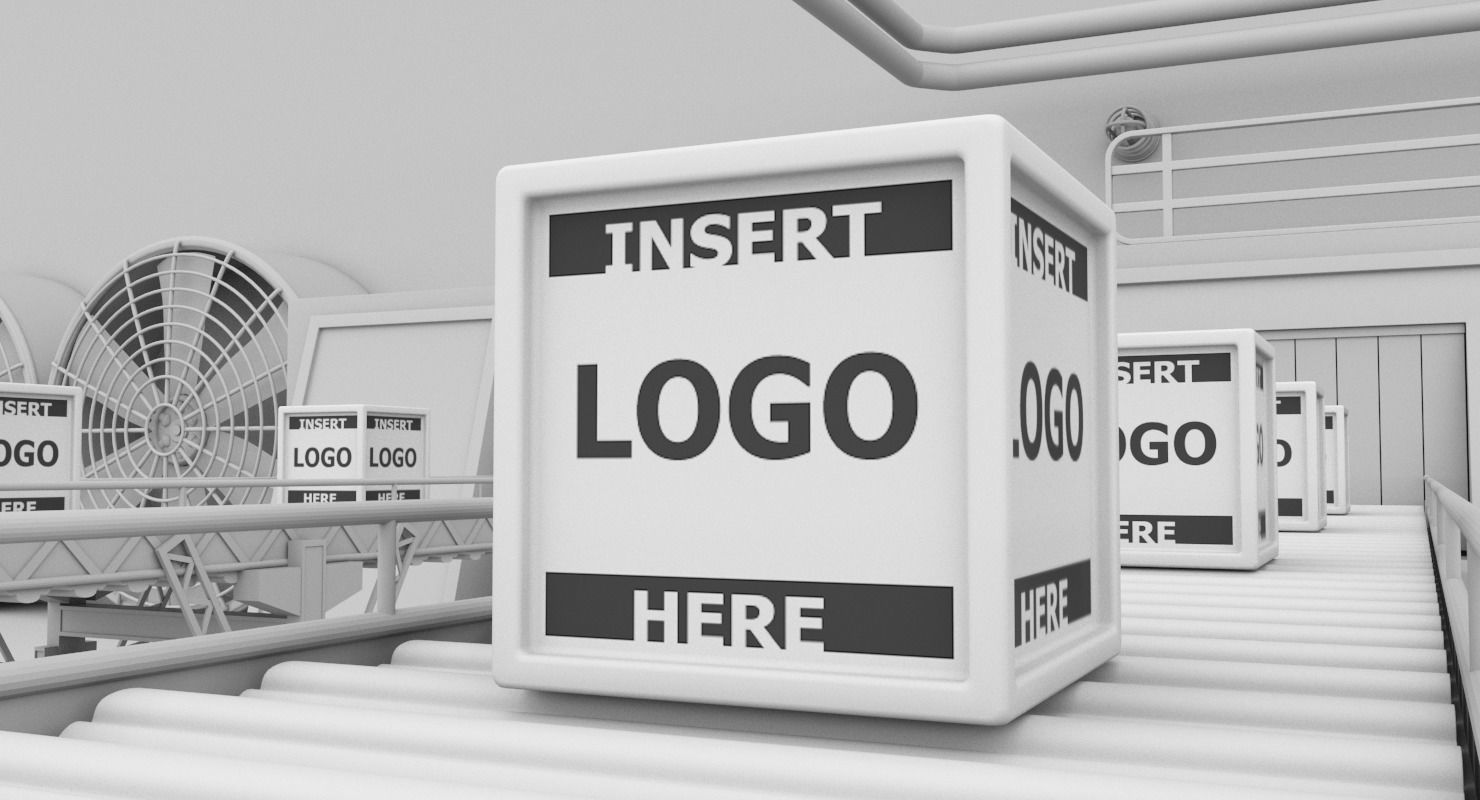 Interior Factory Scene 3D model_20