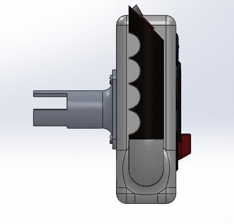 BLOODHOUND SSC Steering Wheel Free 3D model_8