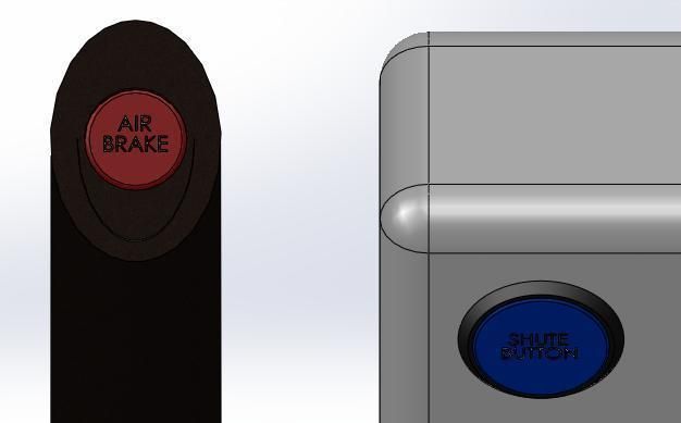 BLOODHOUND SSC Steering Wheel Free 3D model_1