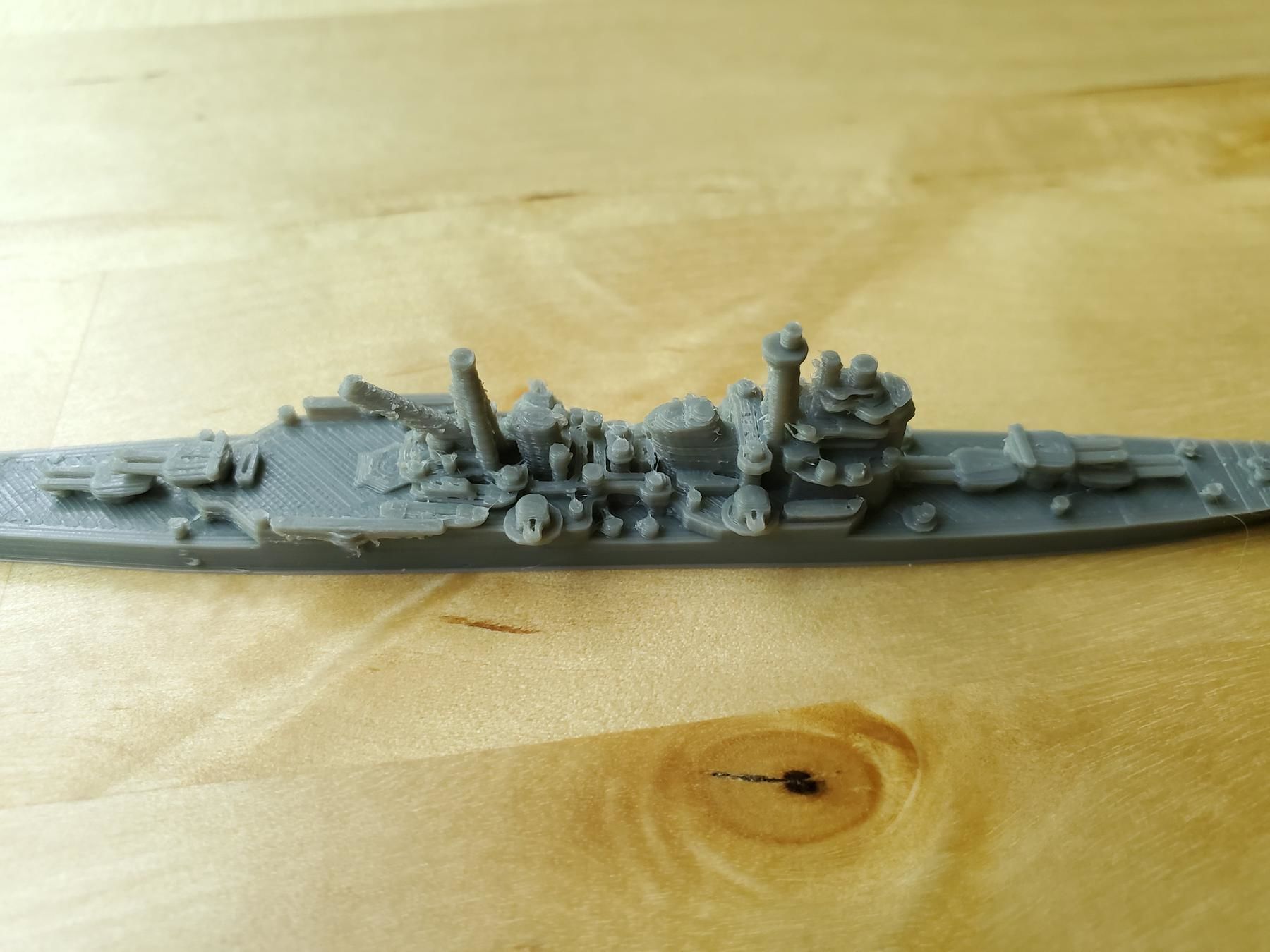 Japanese Myoko Class Cruiser Warship 3D print model_12