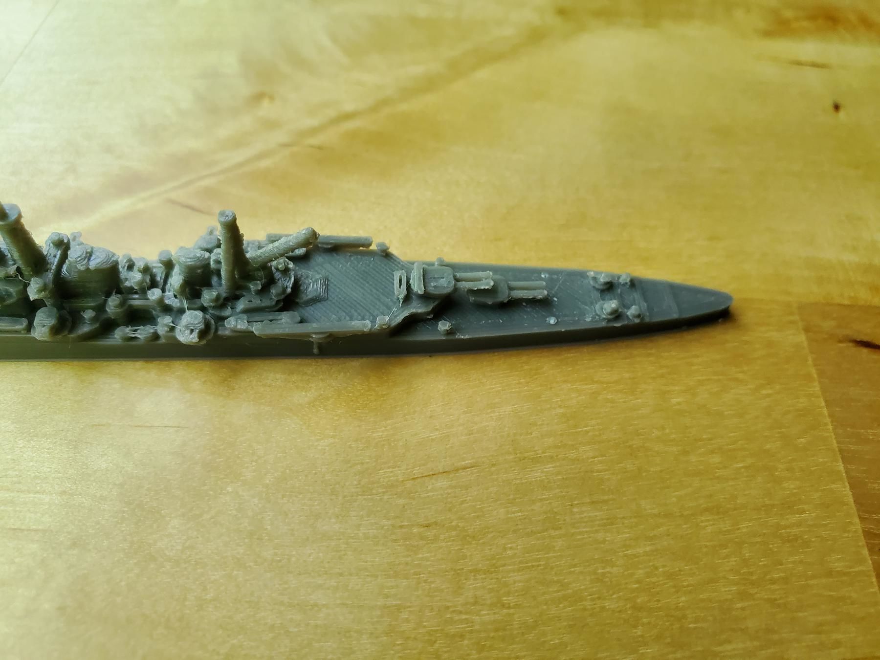 Japanese Myoko Class Cruiser Warship 3D print model_5