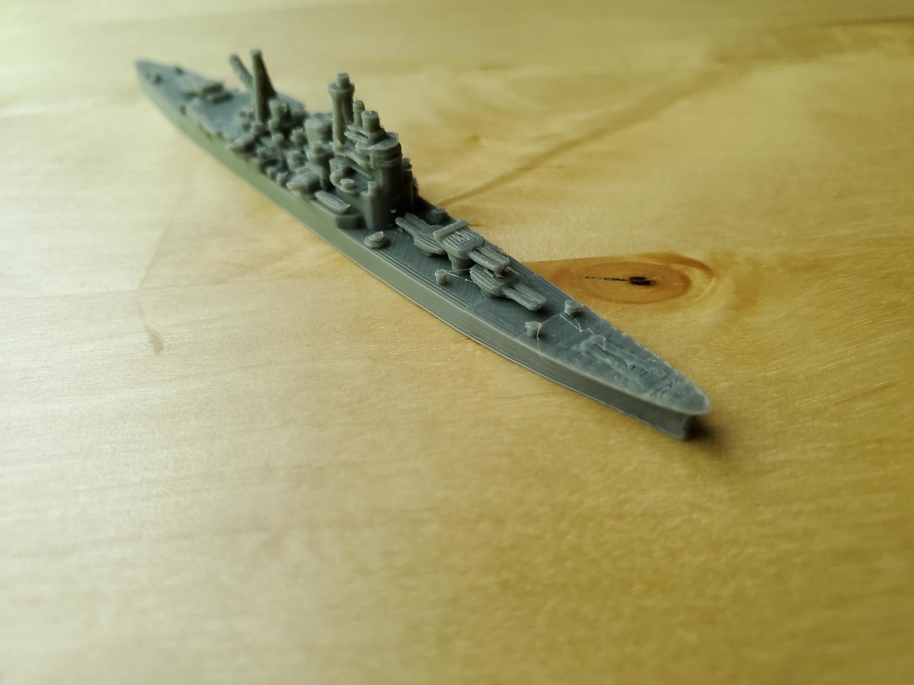 Japanese Myoko Class Cruiser Warship 3D print model_11