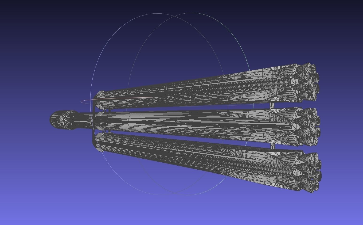 Space-X Falcon Heavy Aerodynamics Model 3D print model_22