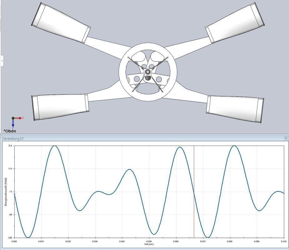 Efficient Ornithopter Wingflap Drive Mechanism Prototype 3D print model_3