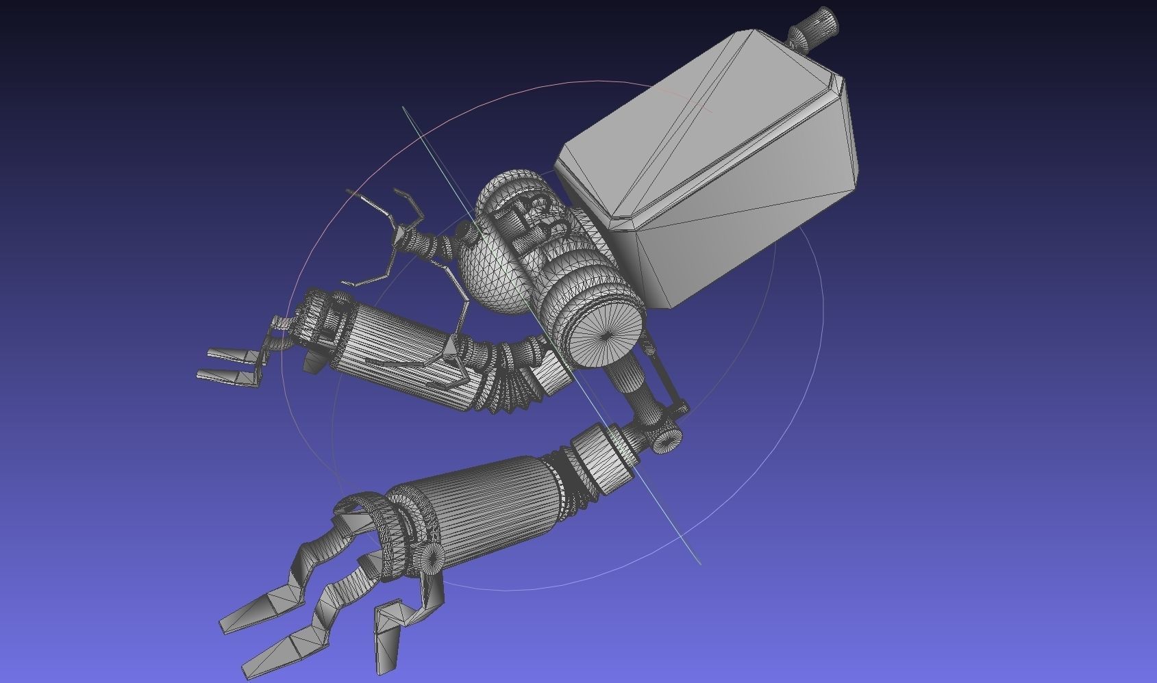 NieR Automata Pod 042 Model Work In Progress 3D print model_7