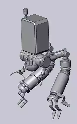 NieR Automata Pod 042 Model Work In Progress 3D print model