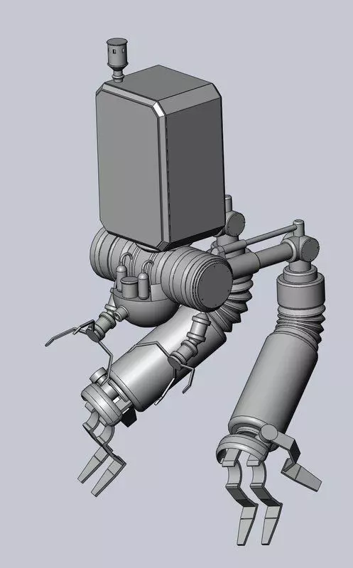 NieR Automata Pod 042 Model Work In Progress 3D print model_0