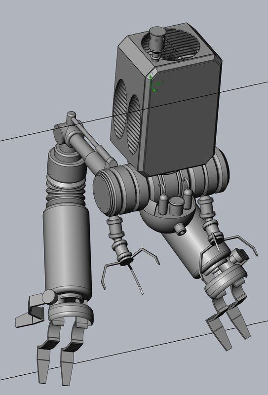 NieR Automata Pod 042 Model Work In Progress 3D print model_4