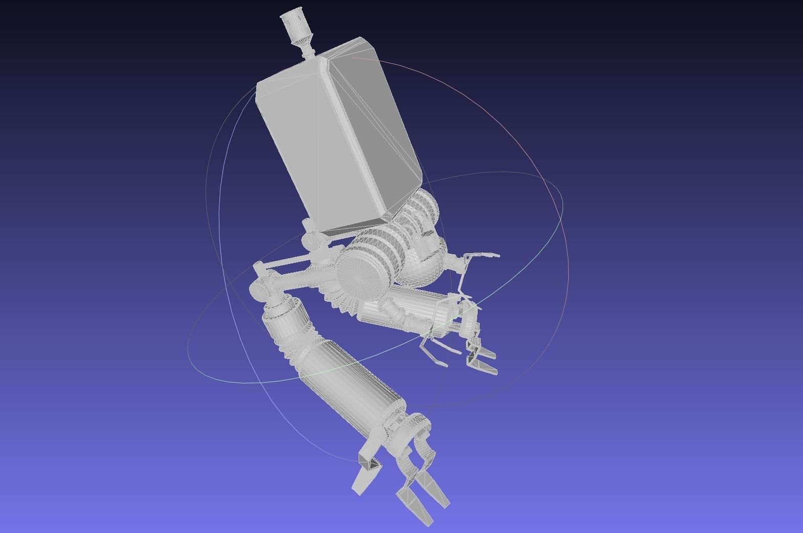 NieR Automata Pod 042 Model Work In Progress 3D print model_8