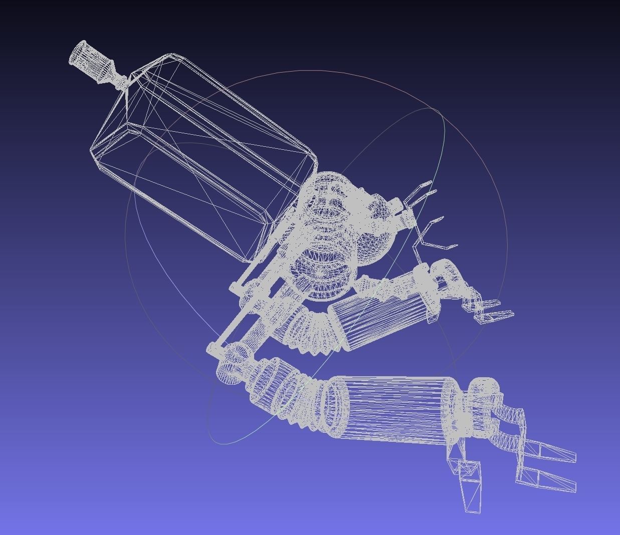 NieR Automata Pod 042 Model Work In Progress 3D print model_10