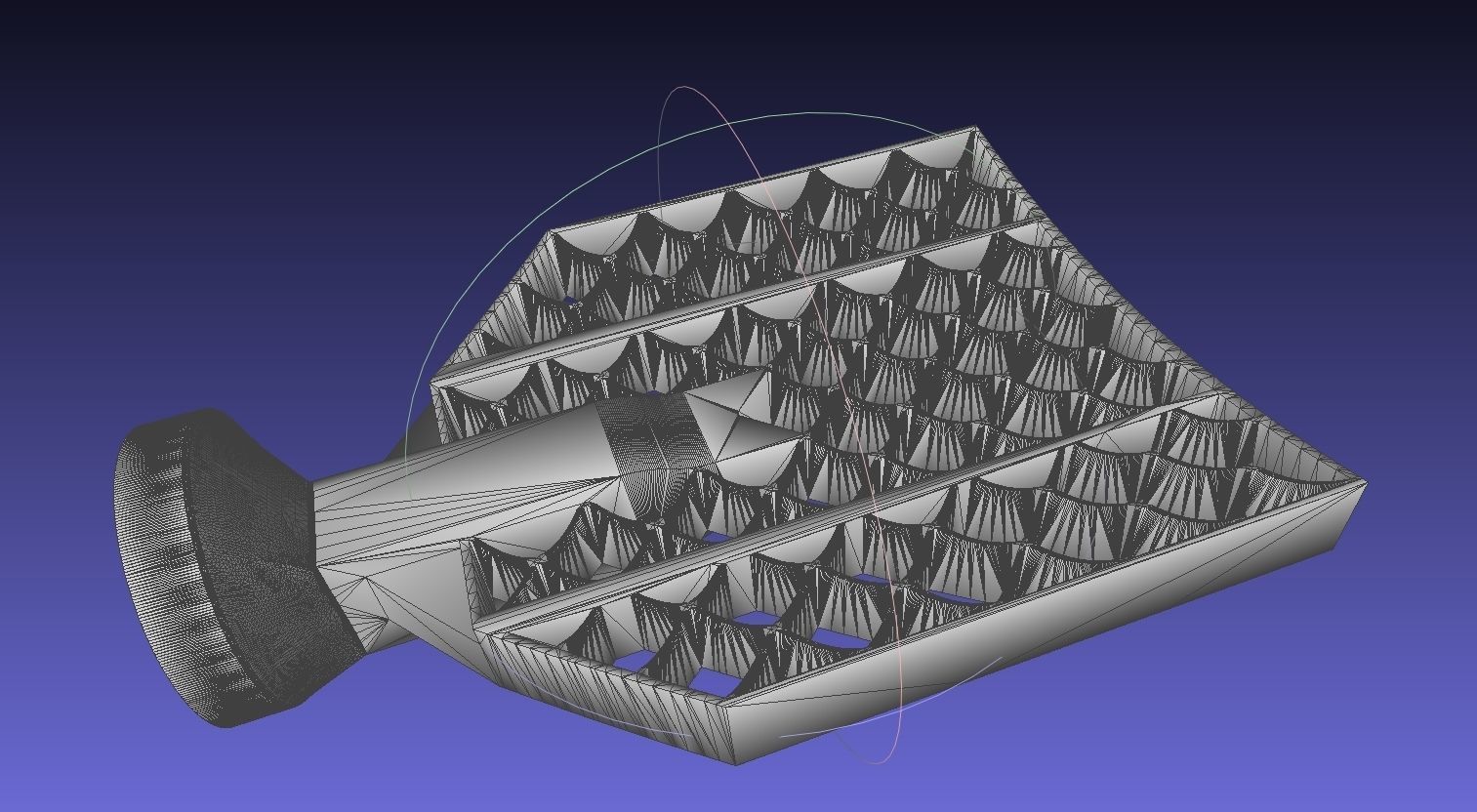 Falcon 9 Gridfin Printable Model 3D print model_12