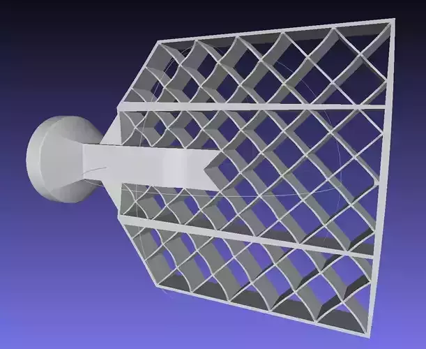 Falcon 9 Gridfin Printable Model 3D print model