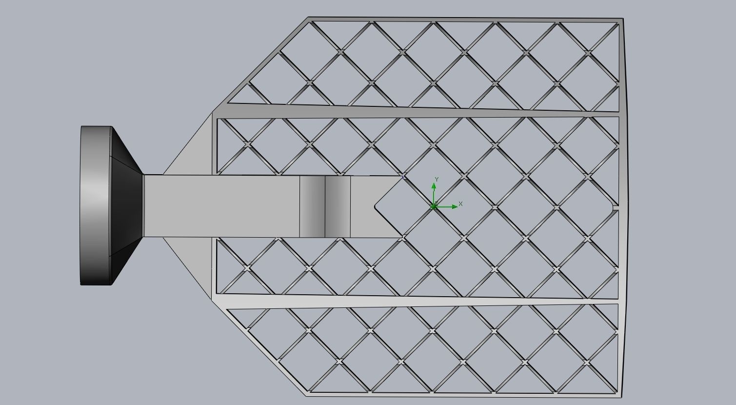 Falcon 9 Gridfin Printable Model 3D print model_9