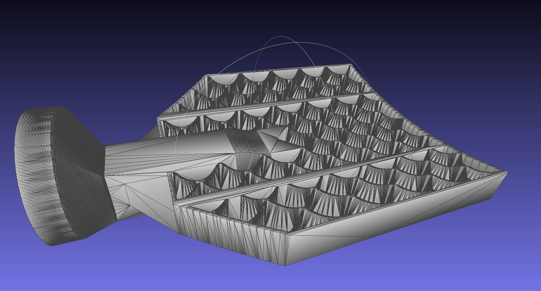 Falcon 9 Gridfin Printable Model 3D print model_14
