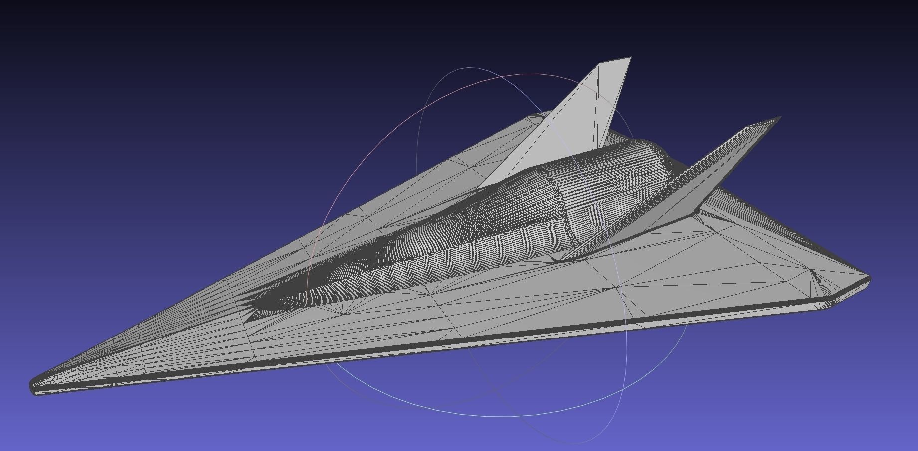 SSTO Spaceplane Design Printable Model 3D print model_18