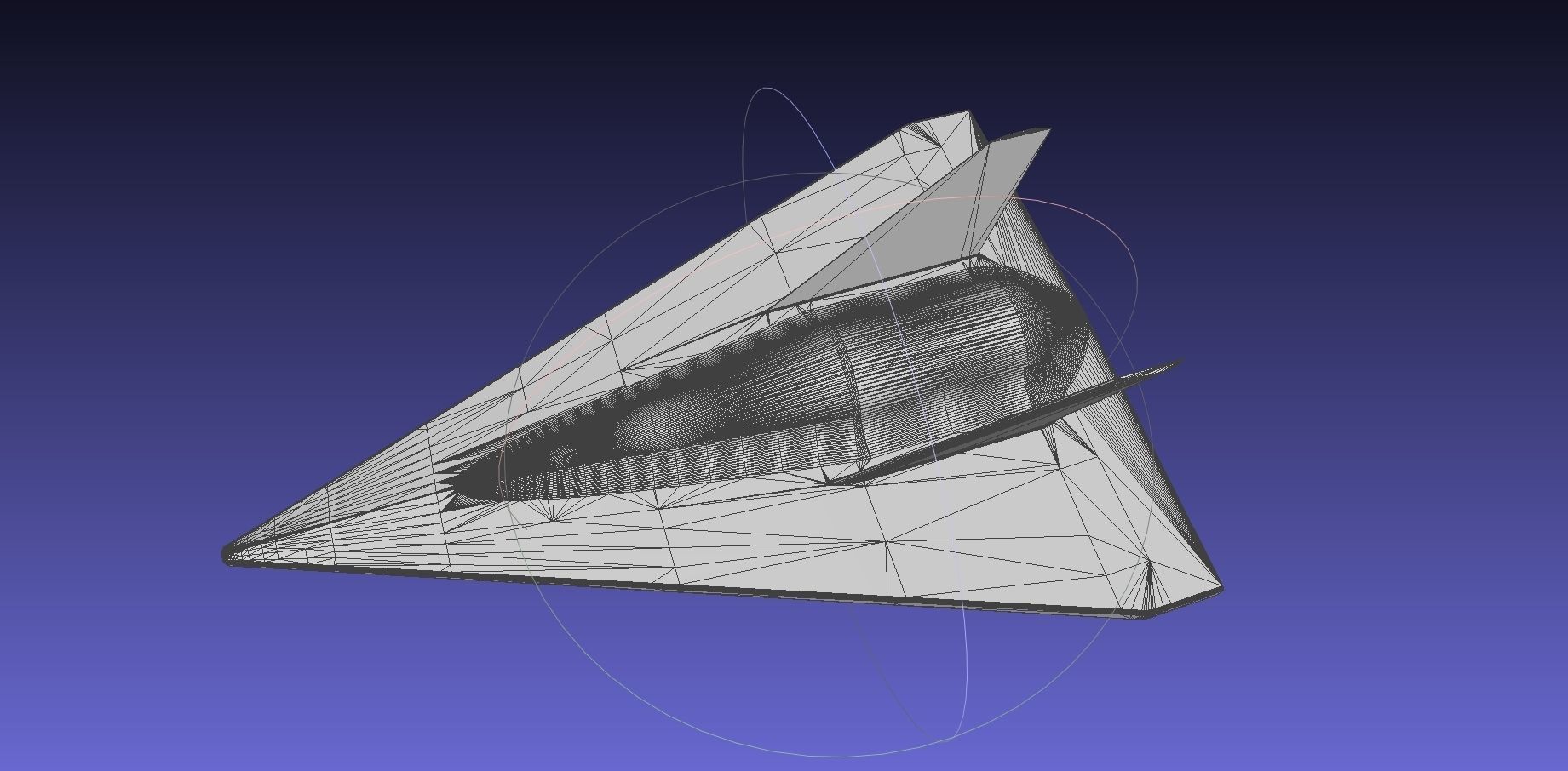 SSTO Spaceplane Design Printable Model 3D print model_17