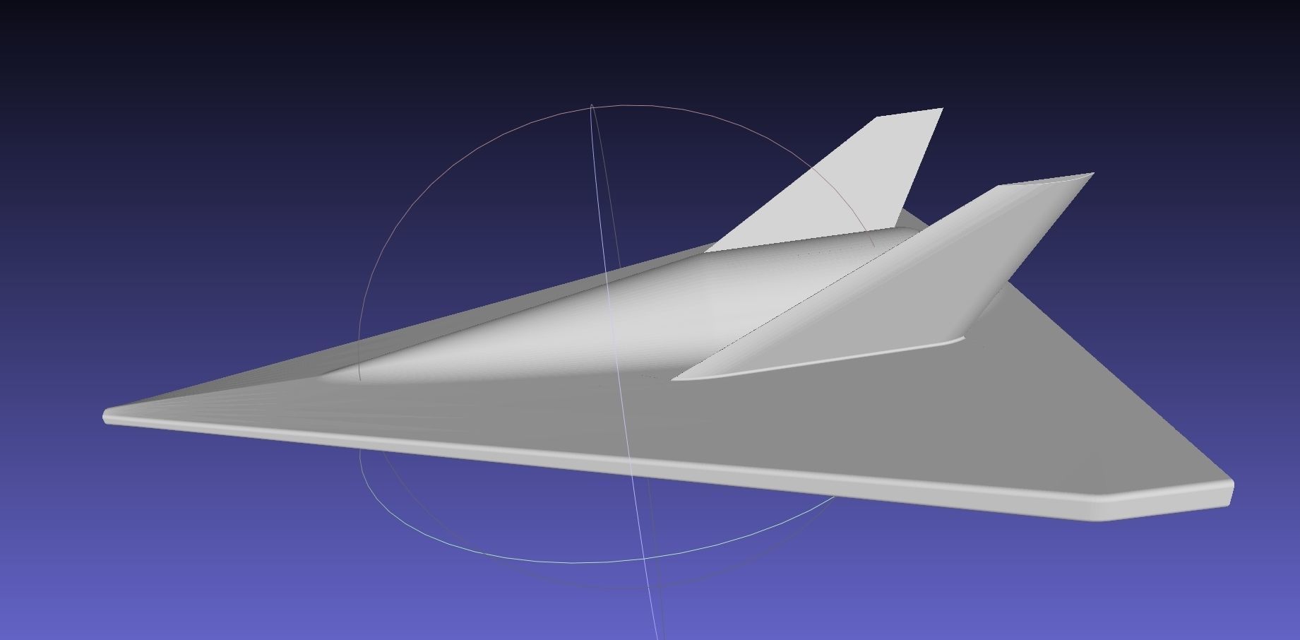 SSTO Spaceplane Design Printable Model 3D print model_19