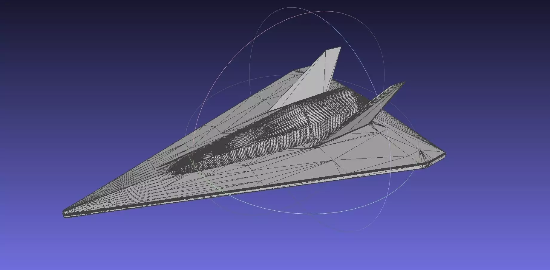 SSTO Spaceplane Design Printable Model 3D print model_0