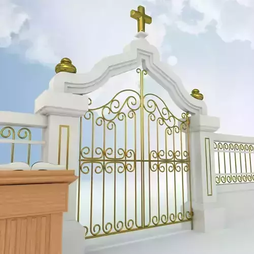 Pearly Gates of Heaven 3D model