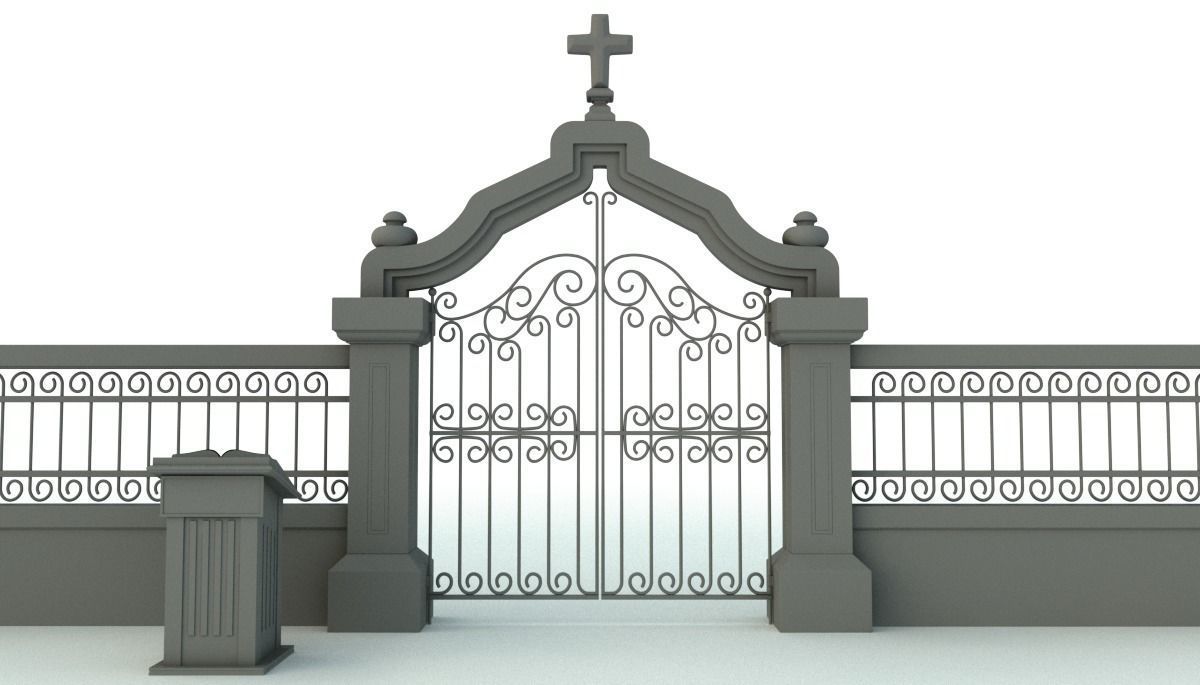 Pearly Gates of Heaven 3D model_14