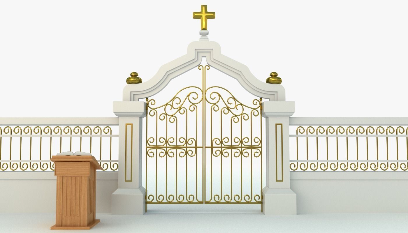 Pearly Gates of Heaven 3D model_10