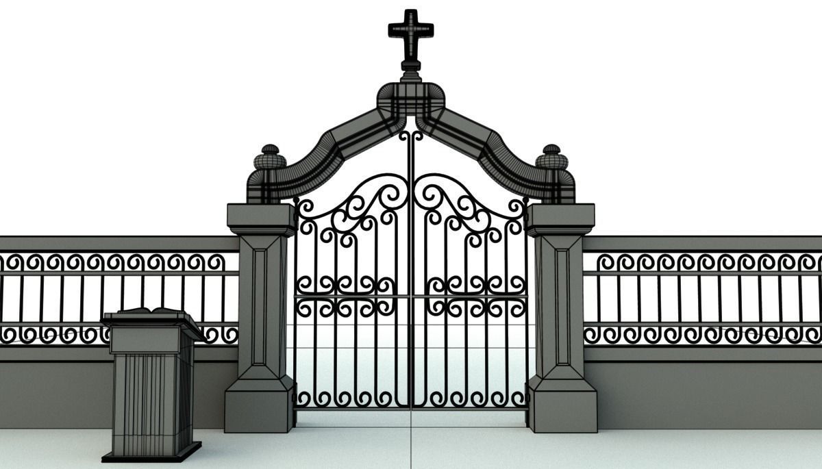Pearly Gates of Heaven 3D model_20