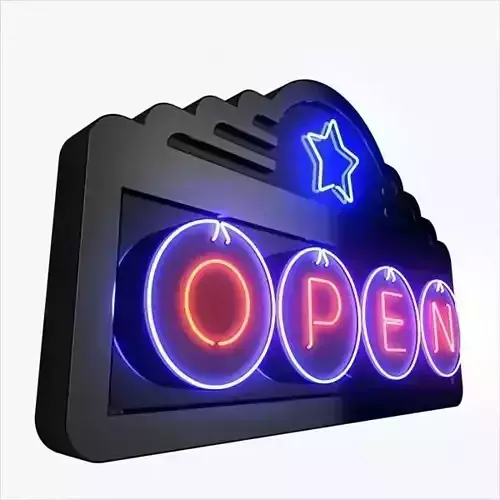 Open Sign 1