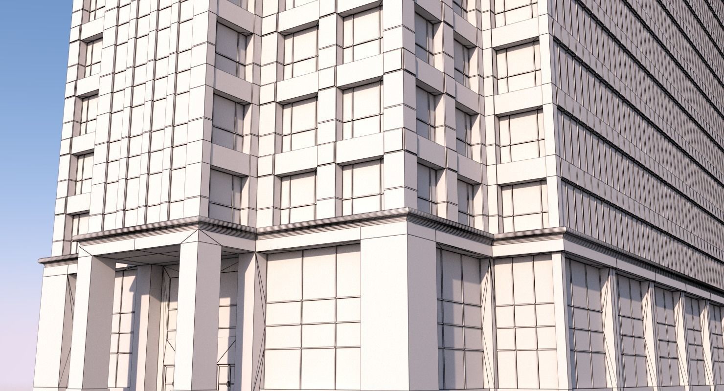 Office Building 3 3D model_17