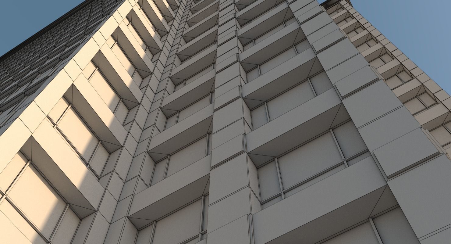 Office Building 3 3D model_14