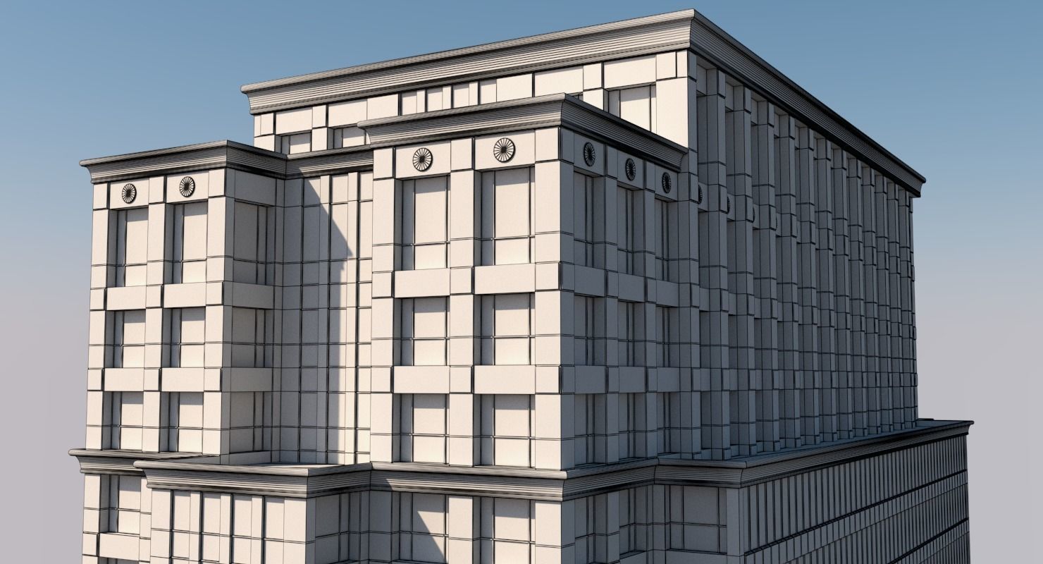 Office Building 3 3D model_21