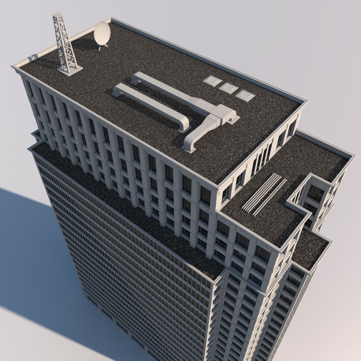 Office Building 3 3D model_9