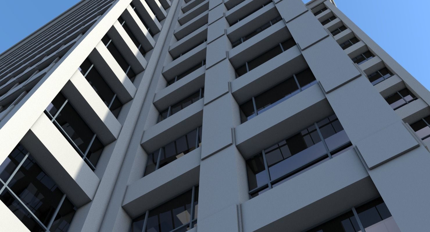 Office Building 3 3D model_13