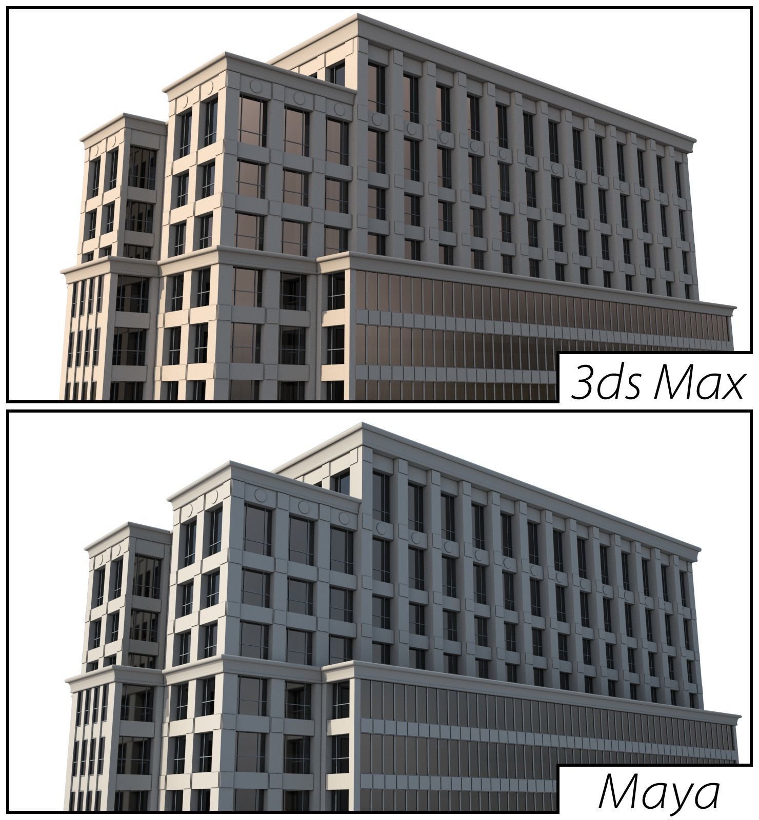 Office Building 3 3D model_1