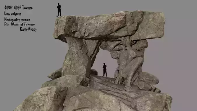 Gateway rock sculpture