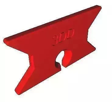 Earbud Holder - 3DD 3D print model
