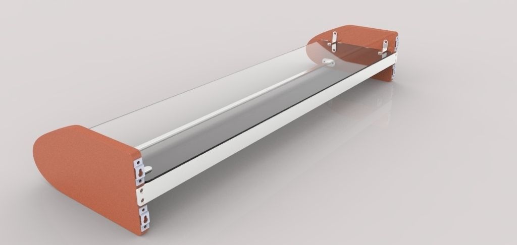 Hat shelf Free 3D model_2