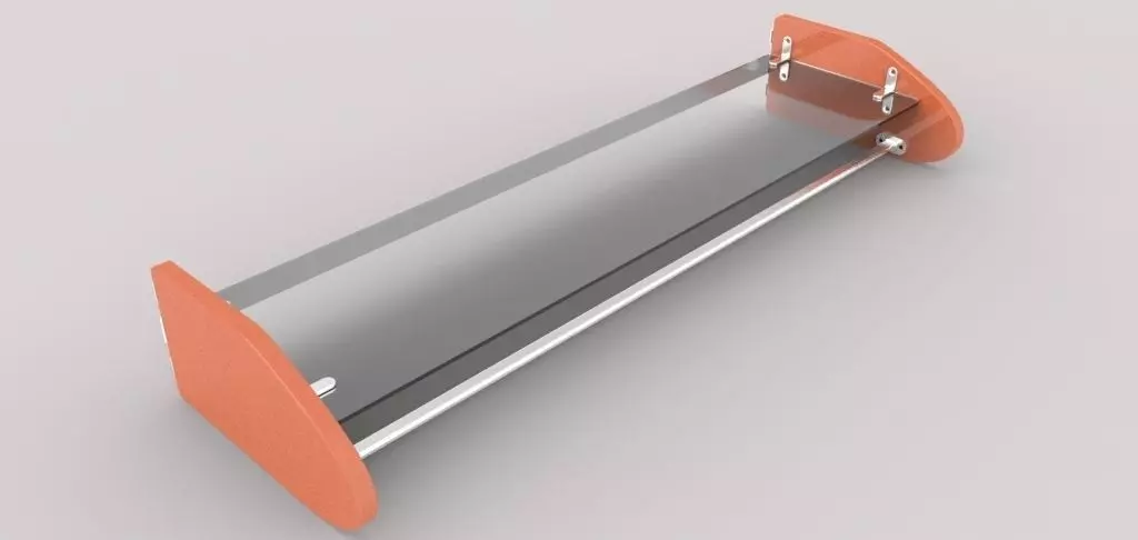 Hat shelf Free 3D model_0