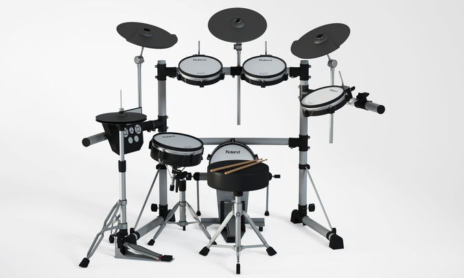 Electronic drum set 3D model