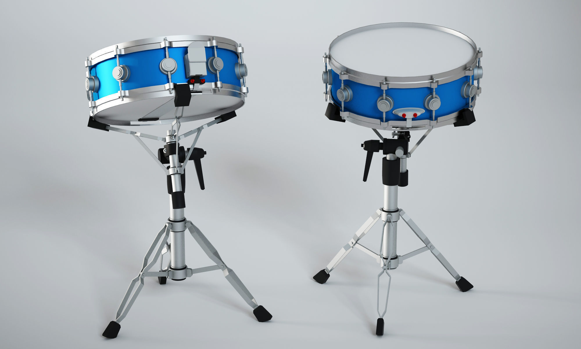 Drum set dw kit 3D model_7